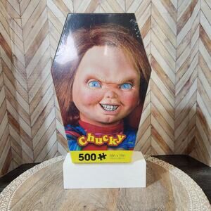 NWT Aquarius Chucky Child's Play 500 PC Puzzle